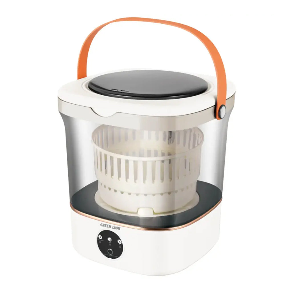Green Lion Portable 12L Washing Machine - White