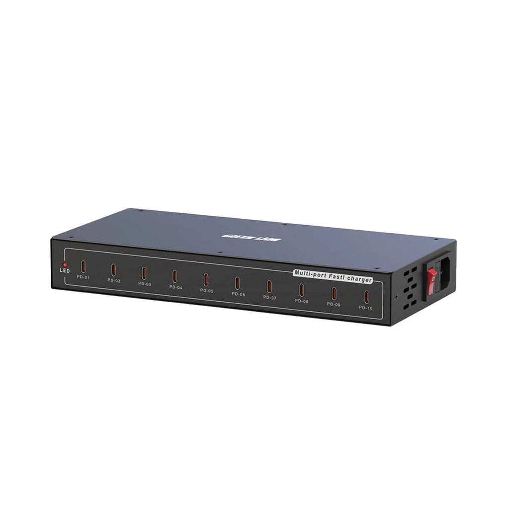 Green Lion PD Multi Ports 10 Charging Station 200W