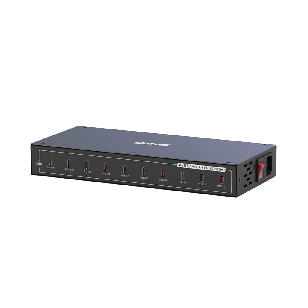 Green Lion PD Multi Ports 10 Charging Station 200W