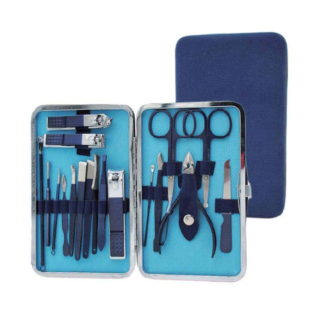 Green Lion 18 in 1 Manicure Travel Cutter - Blue