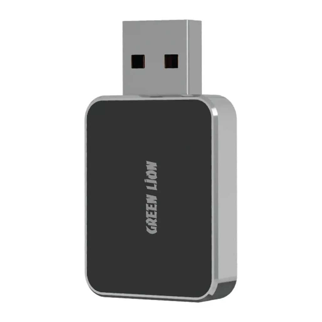 Green Lion Mini Wireless Adapter CarPlay & Android Auto - Black