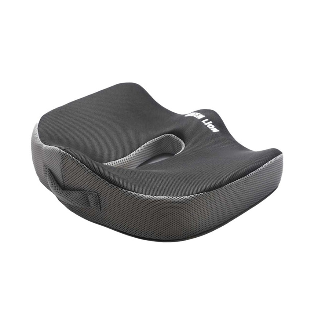 Green Lion Orthopedic Memory Foam Seat Cushion - Black