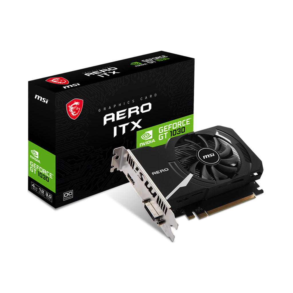 MSI GeForce® GT 1030 AERO ITX 4GD4 OC
