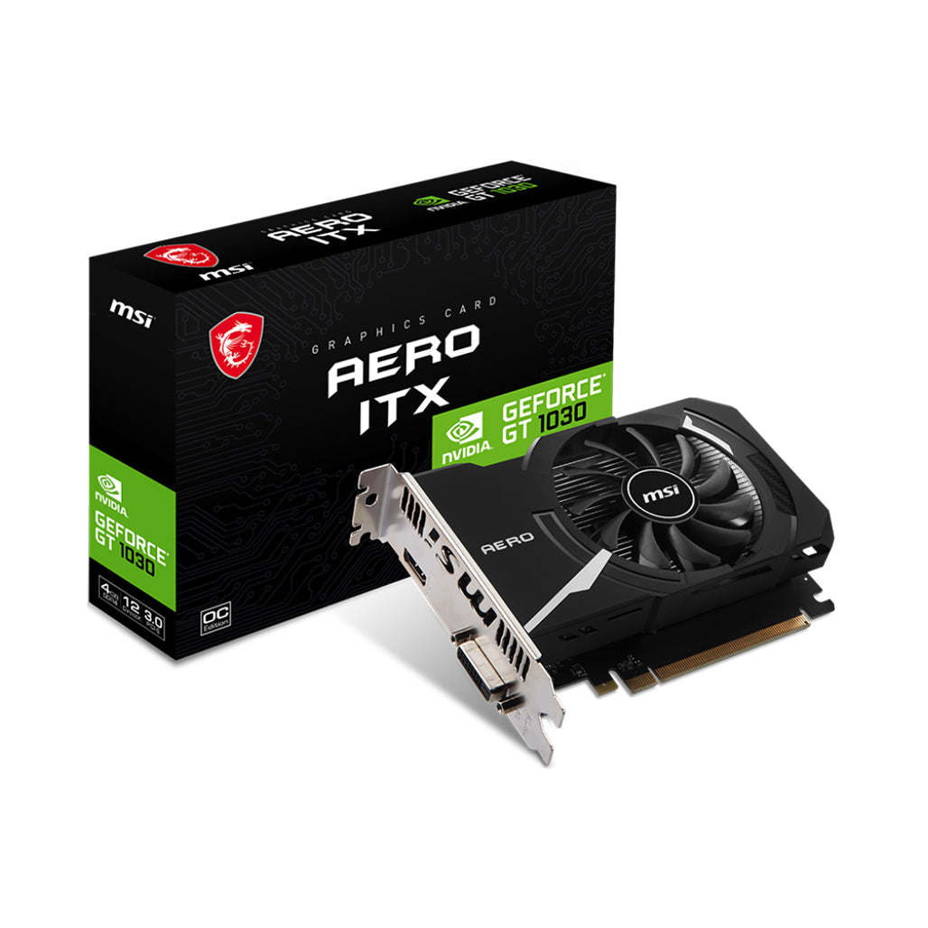 MSI GeForce® GT 1030 AERO ITX 4GD4 OC