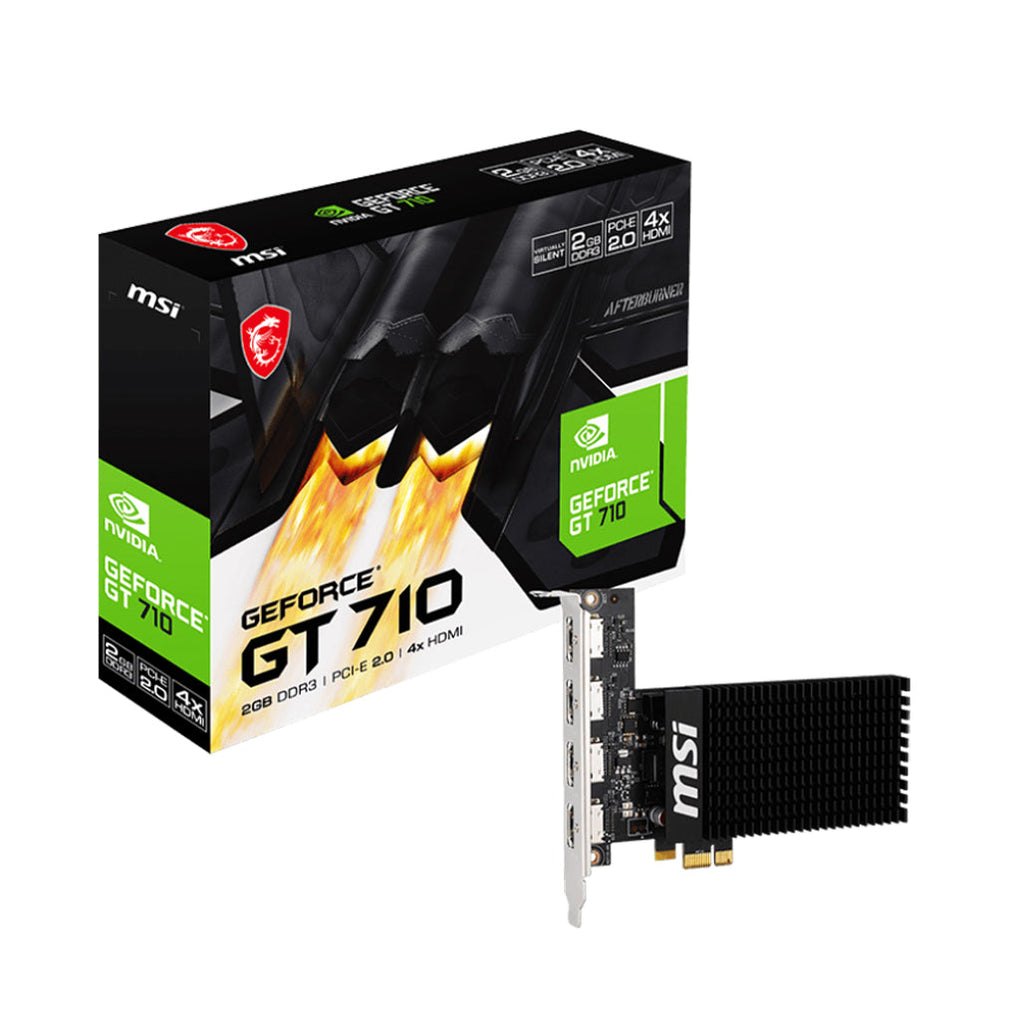 MSI GT 710 2GD3H 4HDMI Graphics Card
