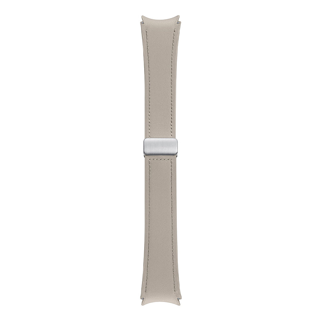 Samsung Galaxy Watch D-Buckle Hybrid Eco-Leather Band - Etoupe