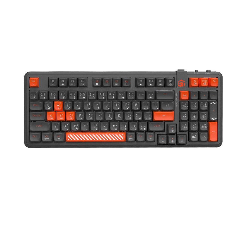 GamerTek Arcade Keys Wireless Mechanical Gaming Keyboard