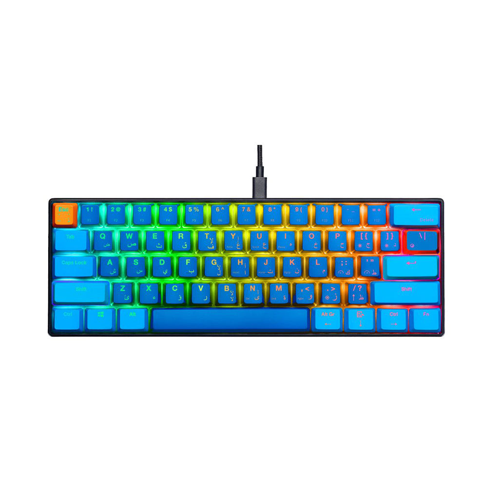 GamerTek GK60 Cotton Candy - Mini Gaming Keyboard
