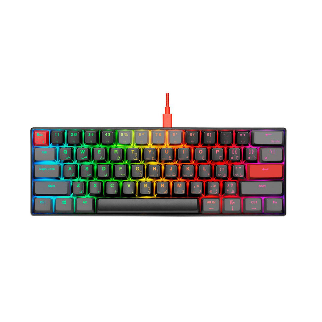 GamerTek GK60 Late Night - Mini Gaming Keyboard