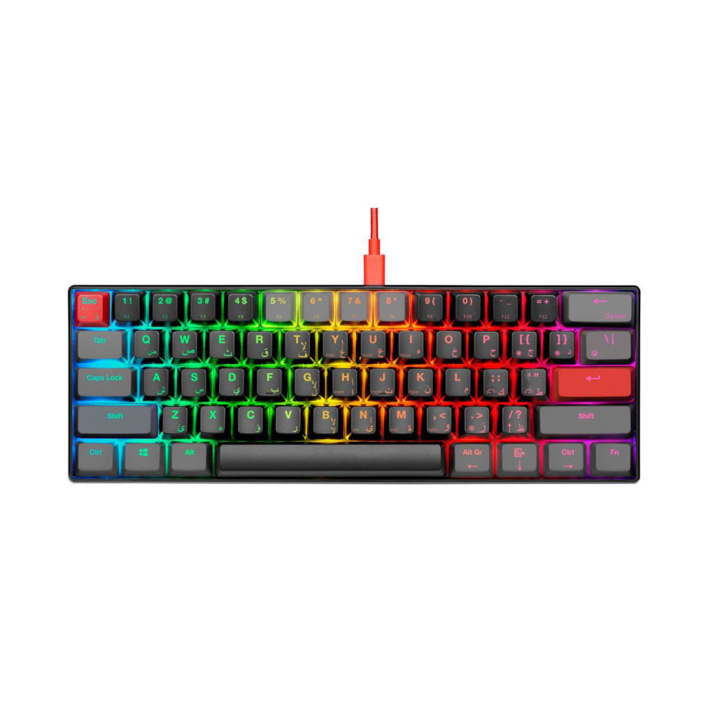 GamerTek GK60 Late Night - Mini Gaming Keyboard