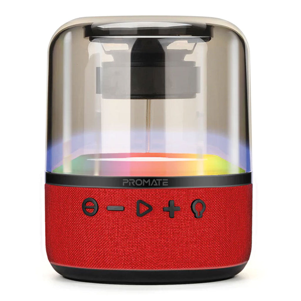Promate Glitz-L HD LumiSound 360° Speaker | Blue