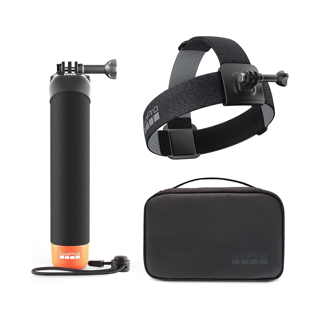 Gopro Adventure Kit The Handler, Head Strap 2.0 + Compact Case