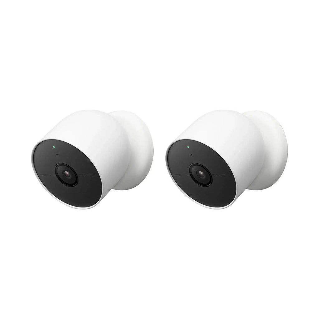 Google Nest Cam (2-Pack) Indoor/Outdoor Battery-Powered