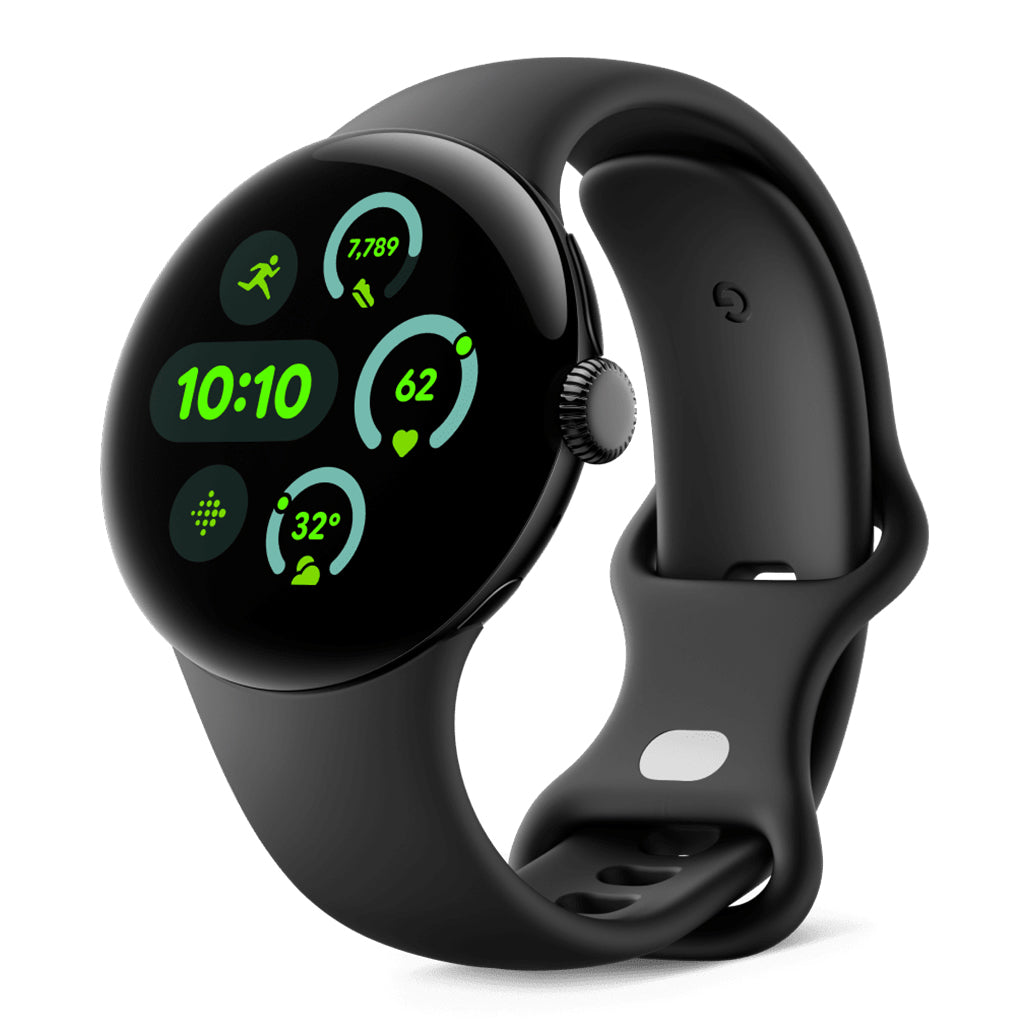 Google Pixel Watch 2 Matte Black/Obsidian Active Band
