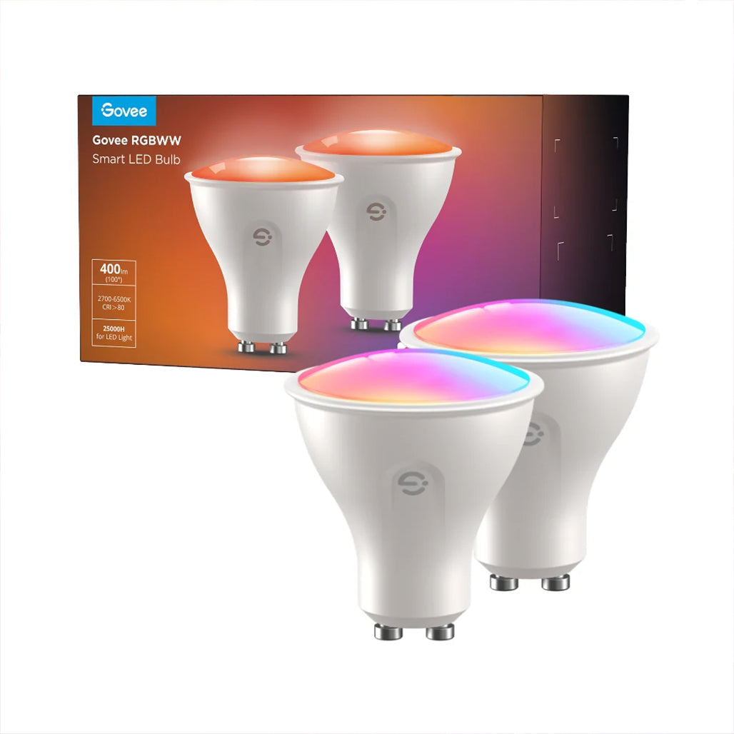 Govee RGBWW Smart Light Bulbs - 2 Pack