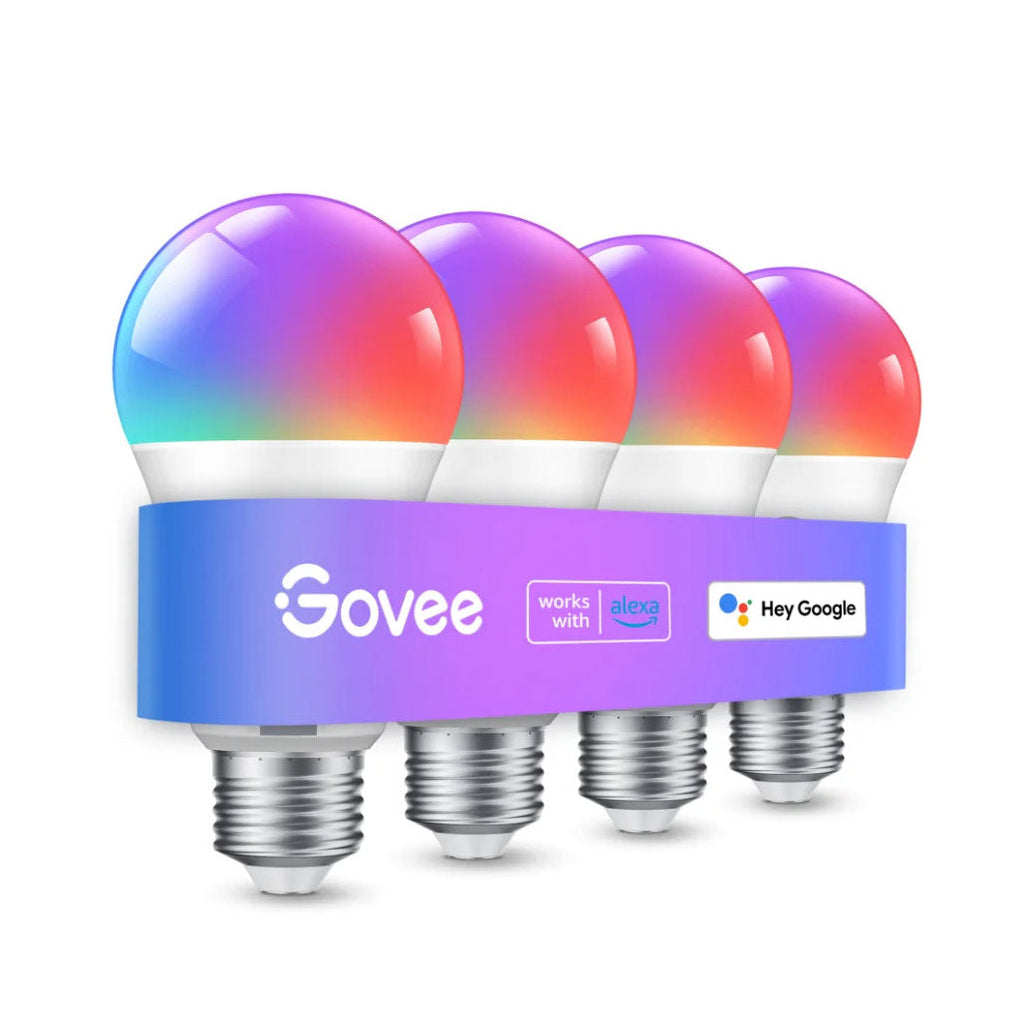 Govee RGBWW Smart LED Bulb (4 Pack)