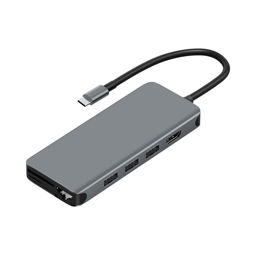 Green Lion GN12IN1HUB 12 In 1 USB-C Hub 4K
