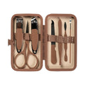 Green Lion 7 in 1 Manicure Kit - Brown