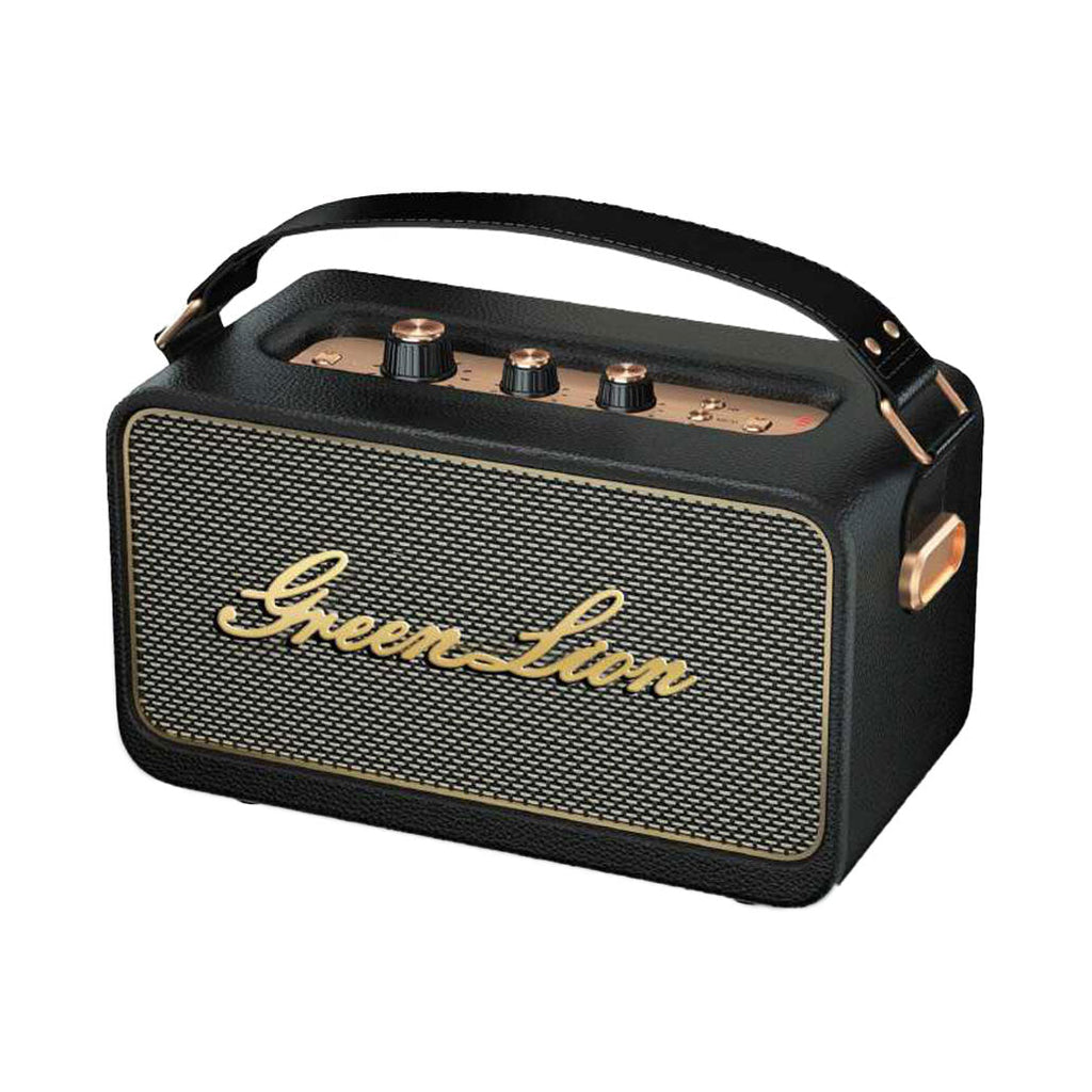 Green Lion Classic Stereo Speaker - Orange - GNCLSTEROSPOG.