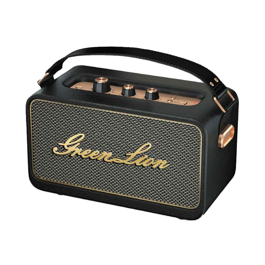 Green Lion Classic Stereo Speaker - Orange - GNCLSTEROSPOG.