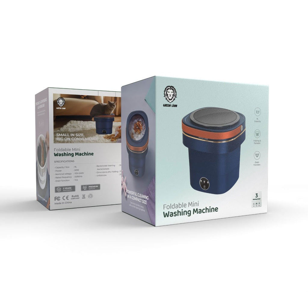 Green Lion Foldable Mini Washing Machine 9L 60W