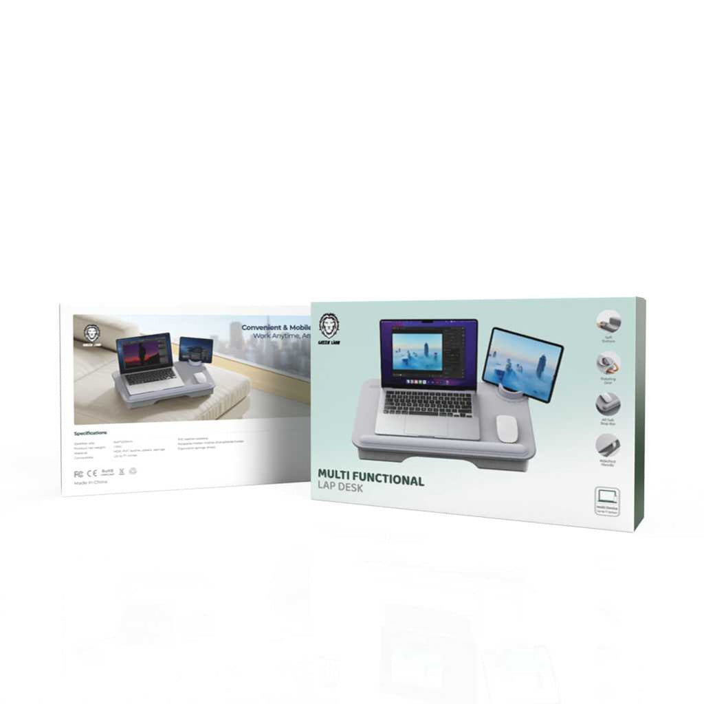 Green Lion MultiFunctional Cushioned Lap Desk 17"