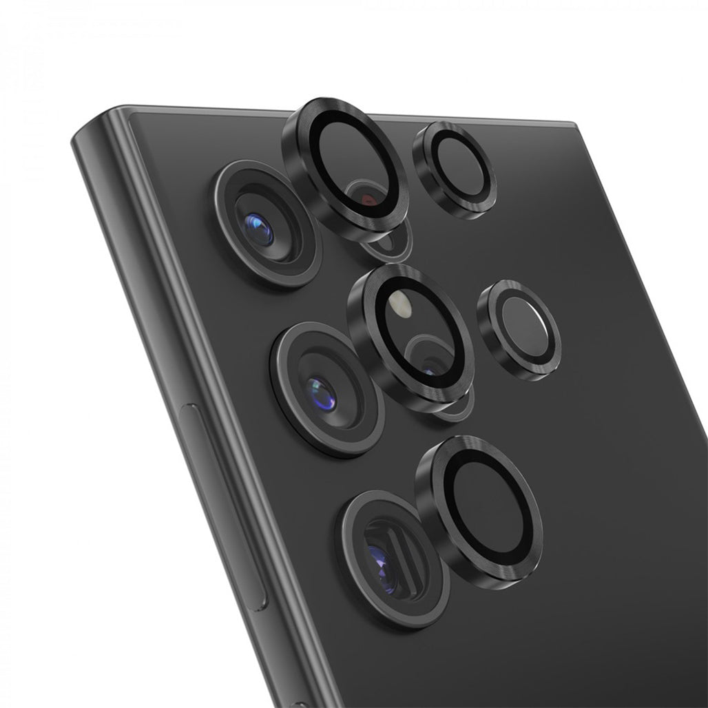 Green Lion S24 Ultra Camera Lens Armor - Black