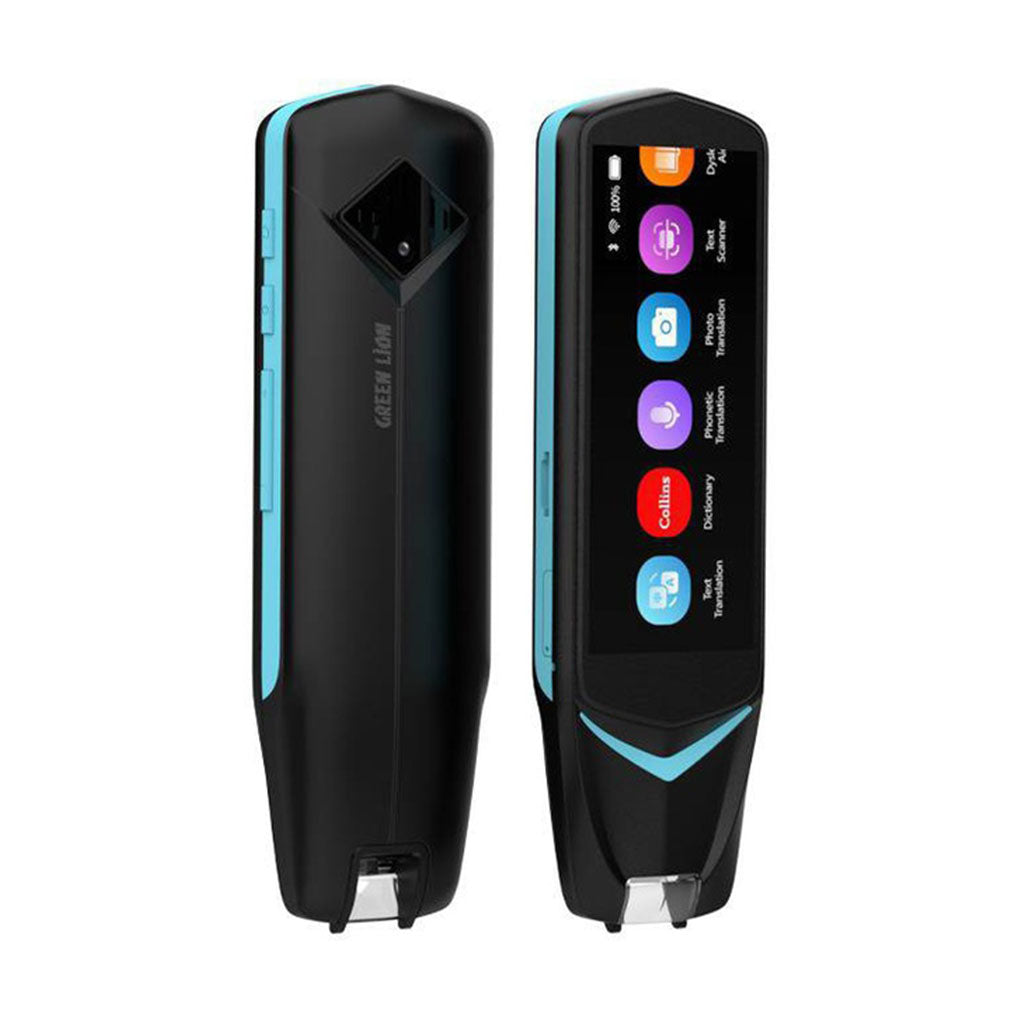 Green Lion Scan Reader Pen - Black