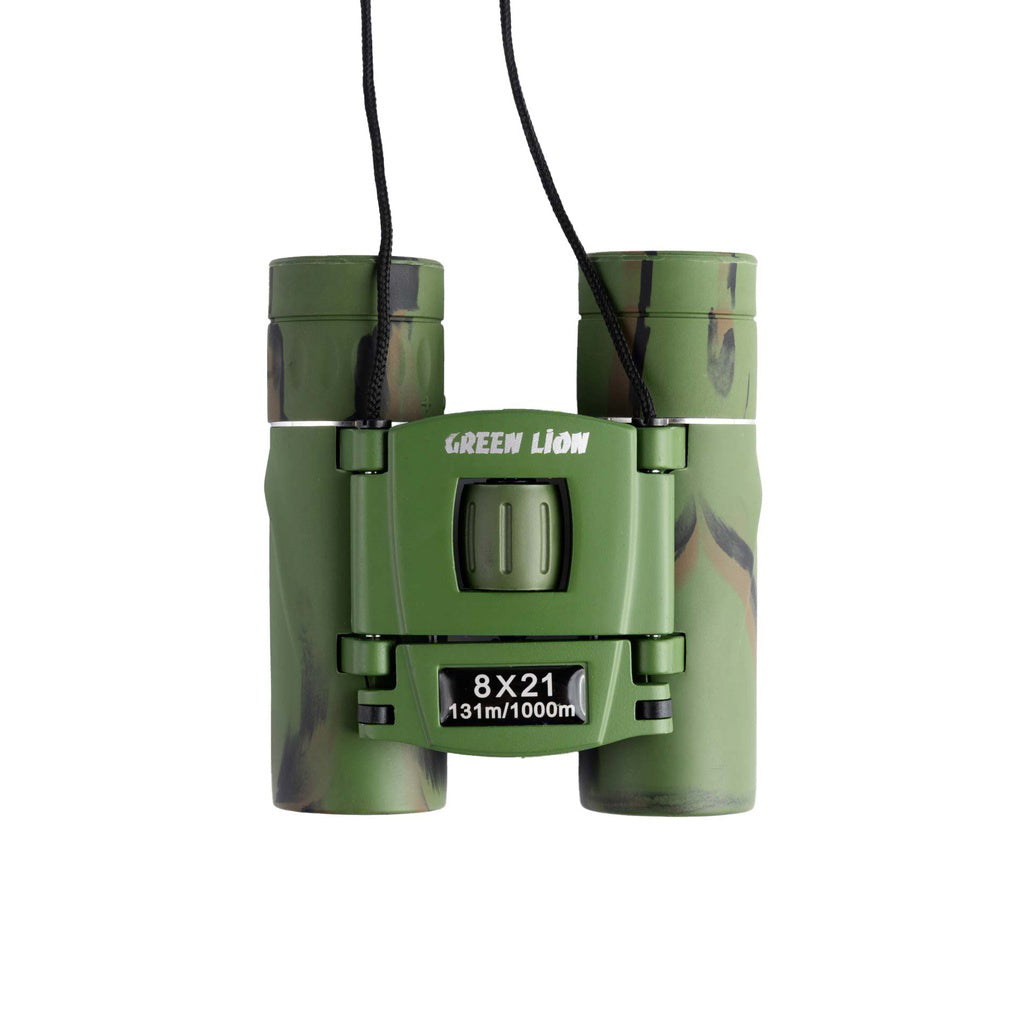 Green Lion Shark Binocular 8x21 Magnification Multi Coated Lens