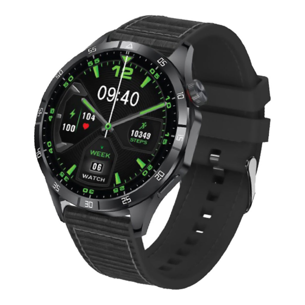 Green Lion Signature Pro - Smart Watch - GNSIGNPROSWBK - Black.