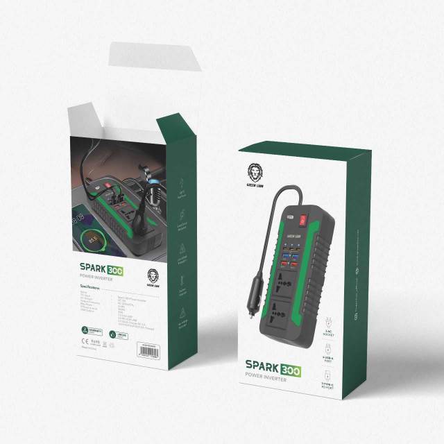 Green Lion Spark 300W Portable Power Inverter