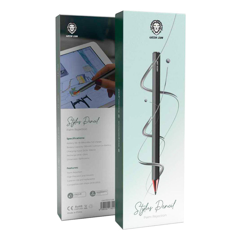 Green Lion Stylus Pencil Palm Rejection - Black - GNSTPENCILBK.