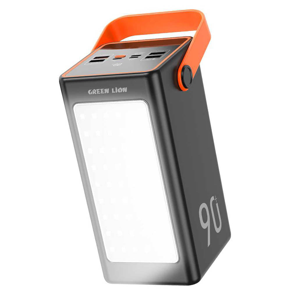 Green Lion Thunder 90 Power Bank 90000mAh PD 20W QC3.0 22.5W - Black