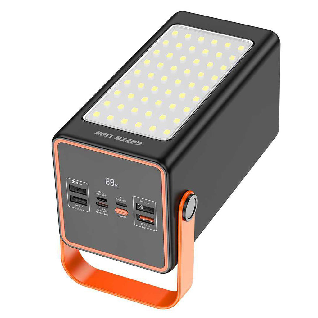 Green Lion Thunder 90 Power Bank 90000mAh PD 20W QC3.0 22.5W - Black