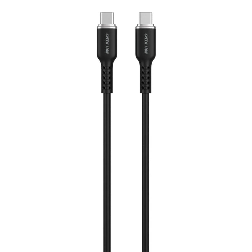 Green Lion USB-C to USB-C Silicone Cable - 1m