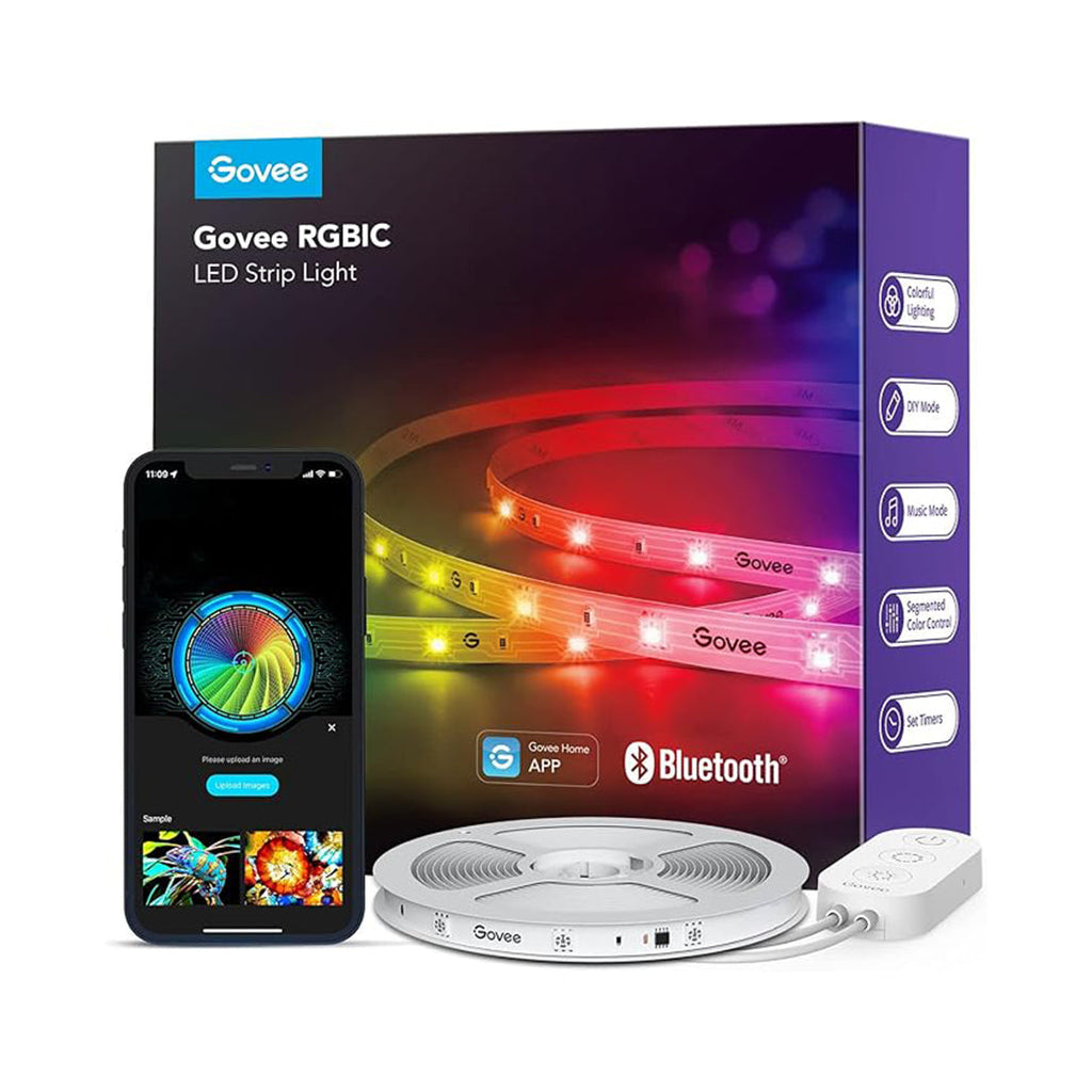 Govee RGBIC LED Strip Lights, 32.8ft Smart LED Lights