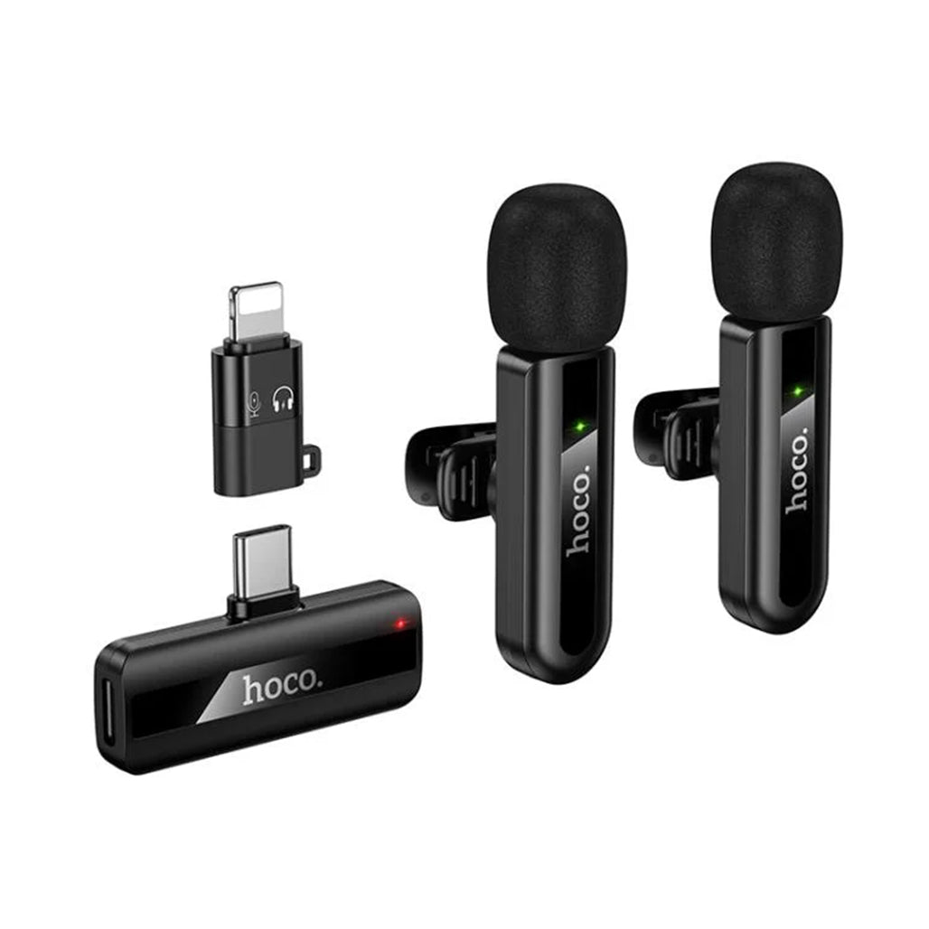 HOCO L20A Fair Dual-Mic Wireless Microphone