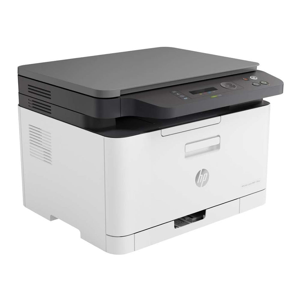 HP Color Laser 178nw Wireless All in One Laser Printer with Mobile Printing & Built-in Ethernet, Works with Alexa, 4ZB96A