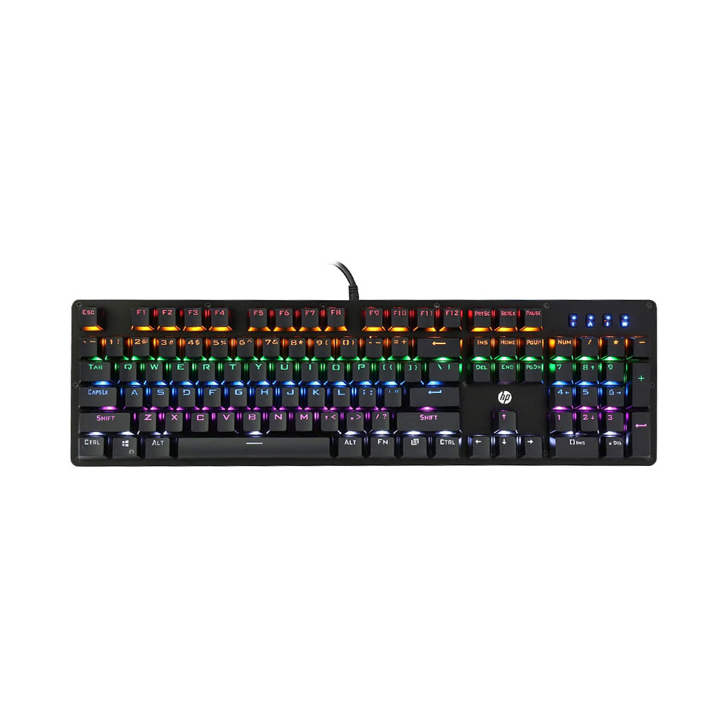 HP GK100F - RGB Wired Mechanical Gaming Keyboard
