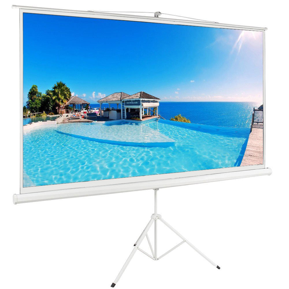Conqueror Projection Screen 136" with Tripod - HPSC3