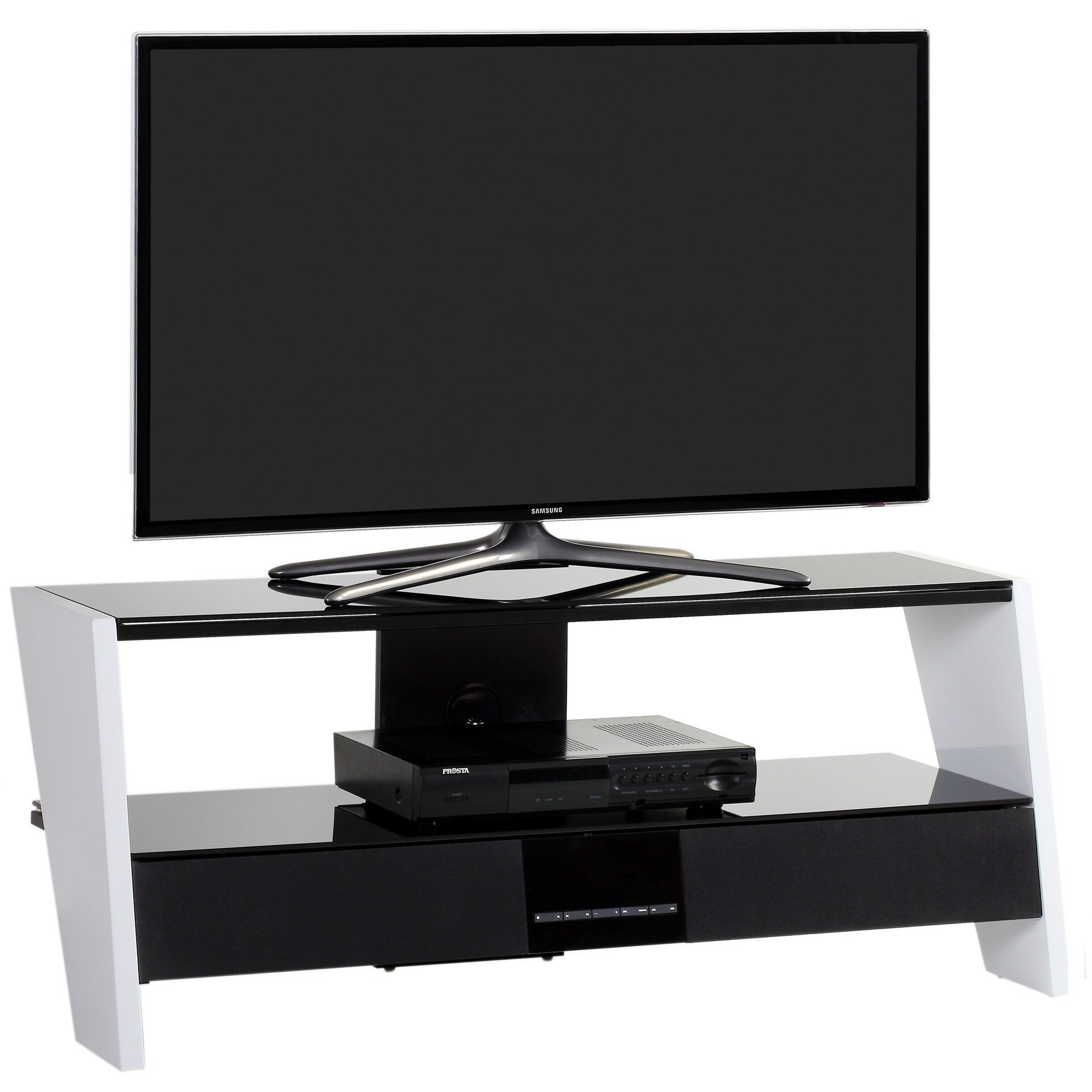 Conqueror Table Stand for LED / LCD / Plasma TV up to 52'' with Soundbar 1000W, Bluetooth and USB - HT16W