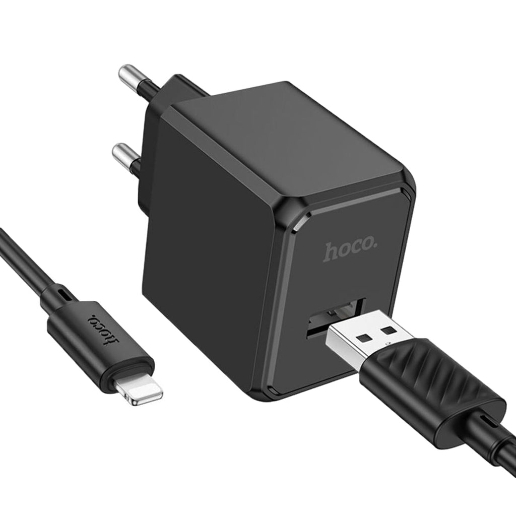 Hoco CS11A - Single Port Charger Set, USB-A to Lightning