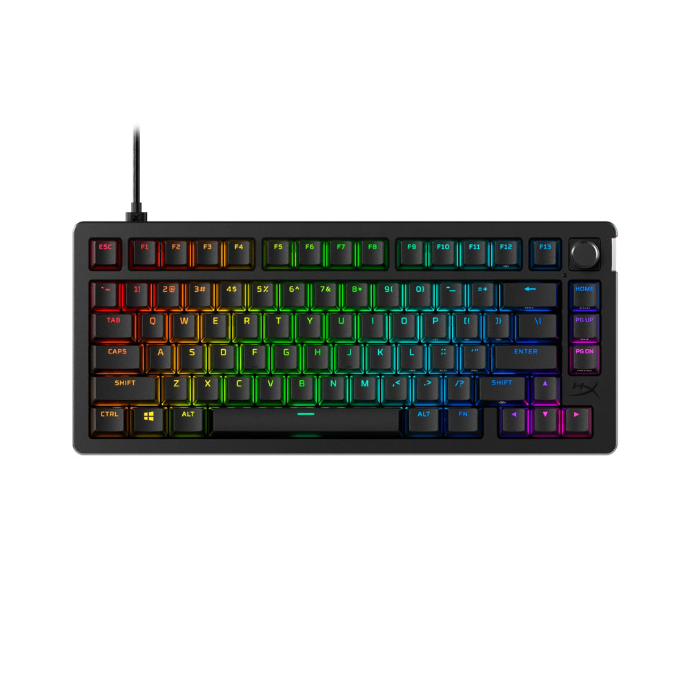 HyperX Alloy Rise 75 Wired Mechanical Gaming Keyboard Red Switches 7G7A4AA