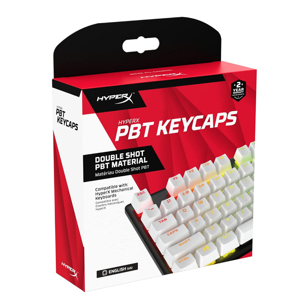 HyperX Full key Set White Keycaps PBT