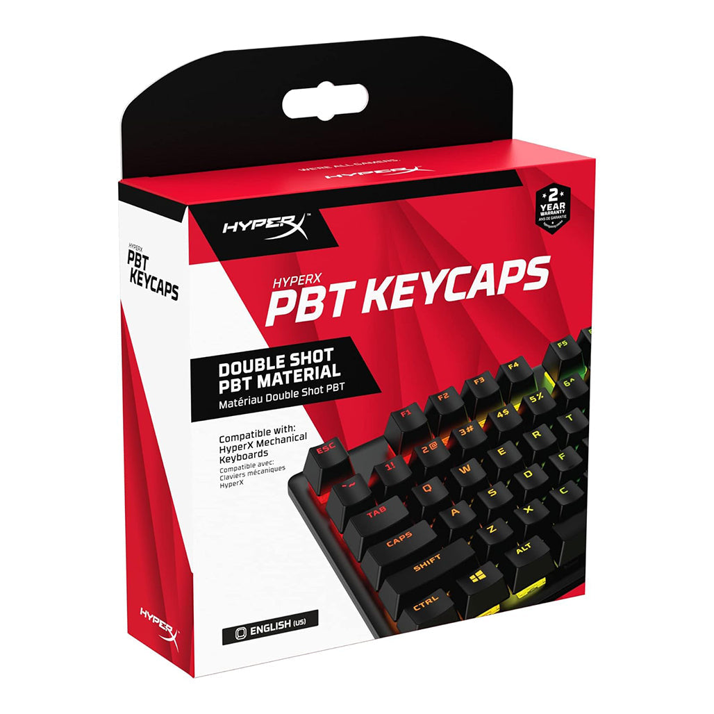 HyperX Full Key Set PBT Keycaps - Black