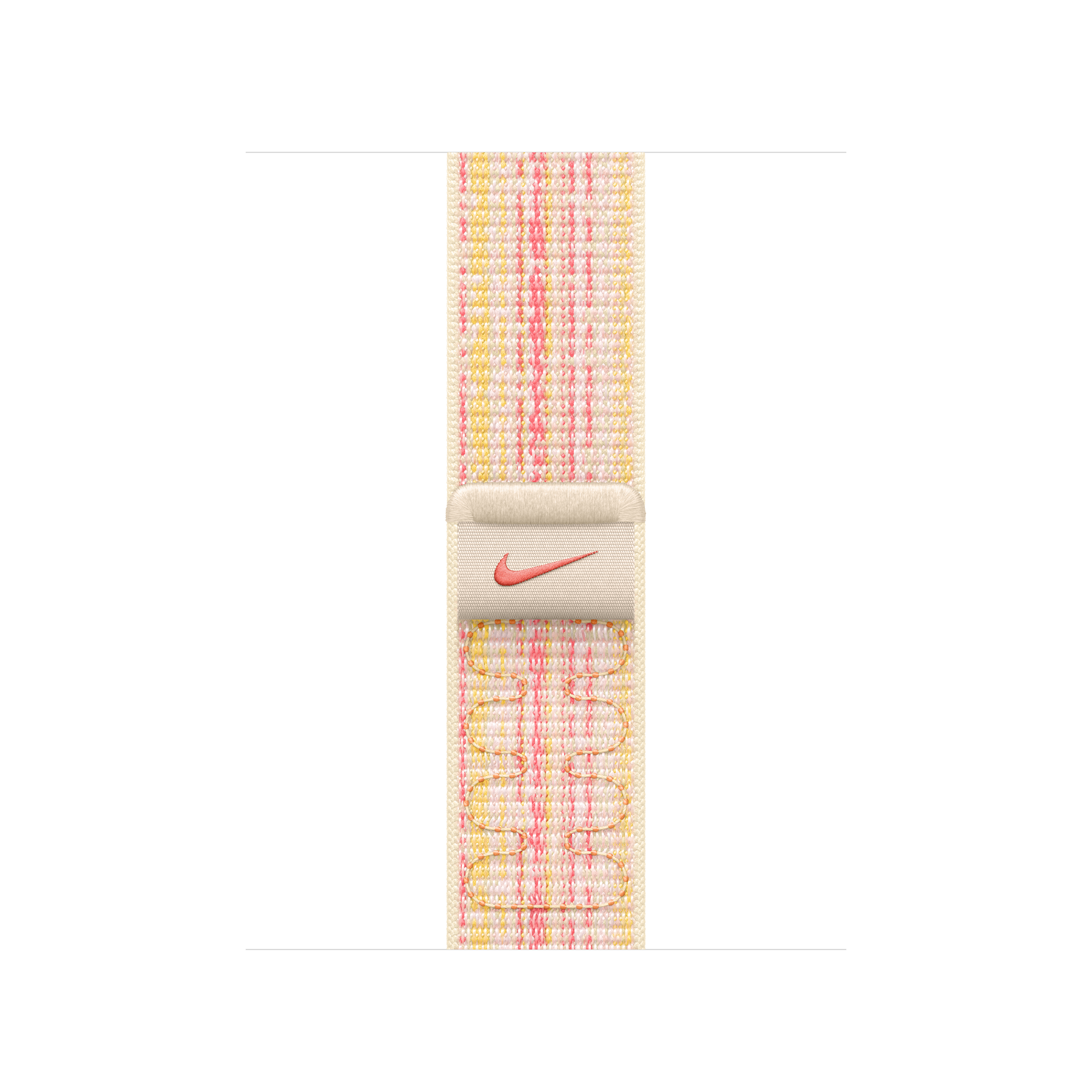 Apple 41mm Starlight/Pink Nike Sport Loop