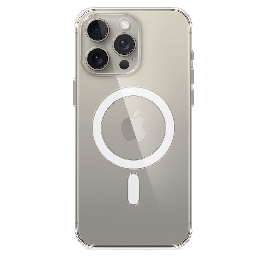 iPhone 15 Pro/Pro Max Clear Case with MagSafe