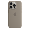 Apple iPhone 15 Pro Silicone Case with MagSafe - Clay