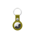 AirTag FineWoven Key Ring - Chartreuse