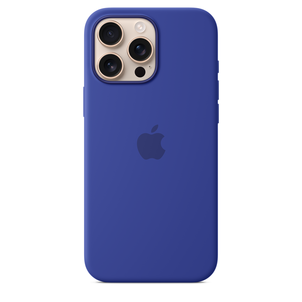 iPhone 16 Pro Max Silicone Case with MagSafe - Denim